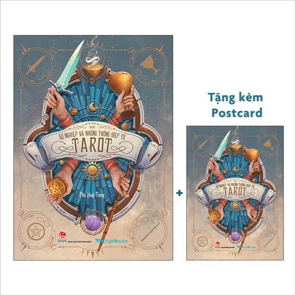 Sách - Sự Nghiệp Và Những Thông Điệp Từ Tarot ( Tặng Kèm Postcard )