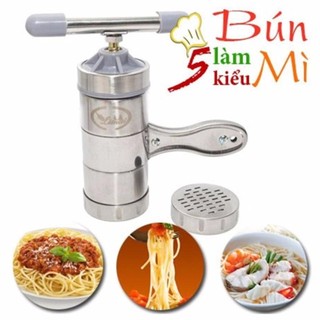 Máy làm bún tươi, mỳ sợi gia đình 5 lưỡi cắt tiện dụng