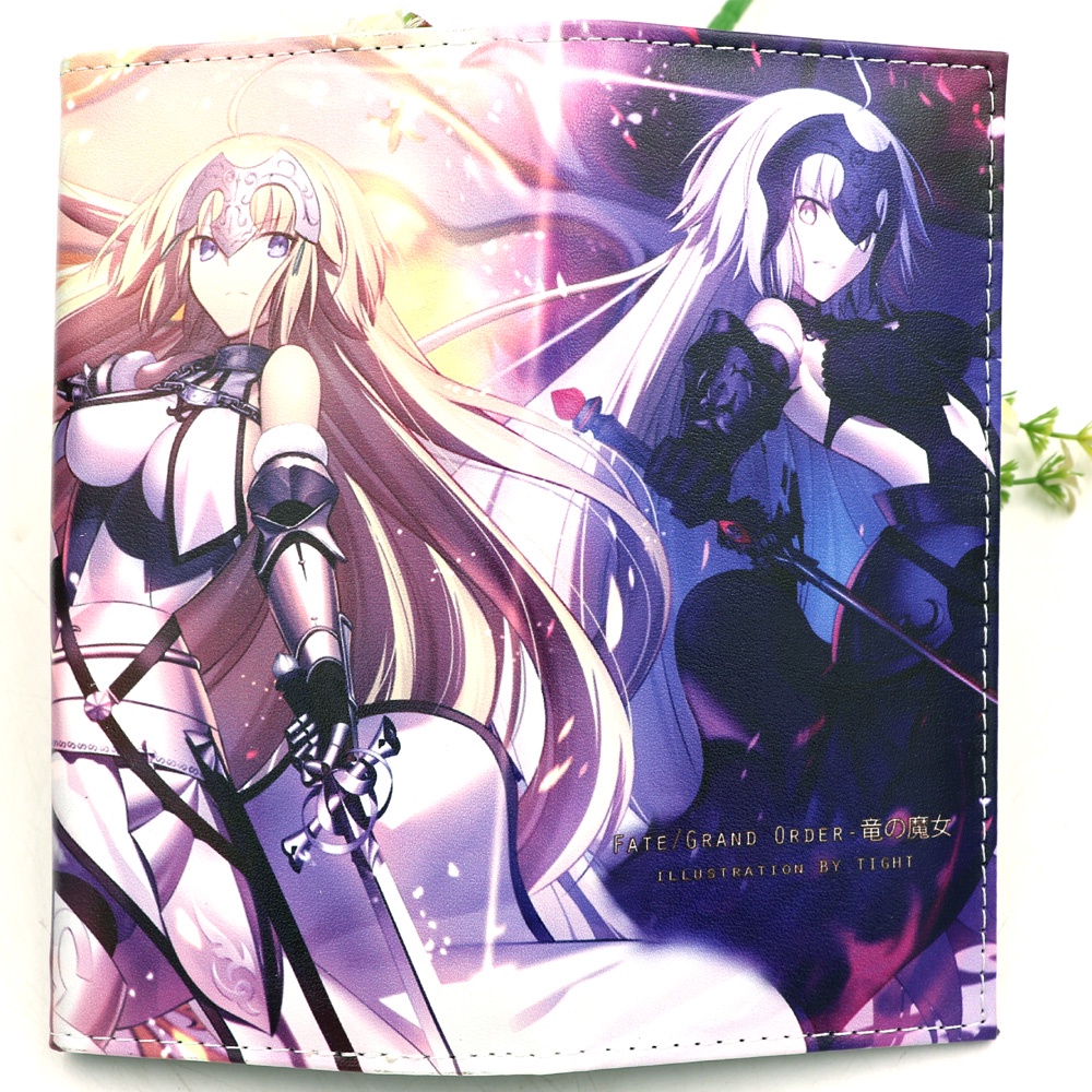 Ví Dài Da PU In Hình Nhân Vật Jeanne d'Arc Trong Game Fate Grand Order