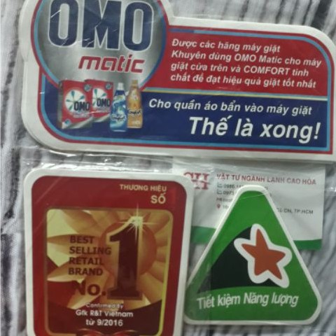 Combo 3 miếng dán tem