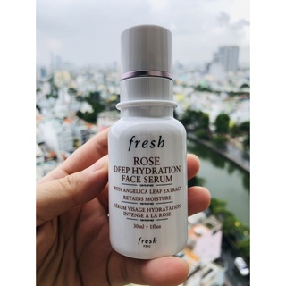 [CÓ HÓA ĐƠN DUTYFREE] Tinh chất Fresh ROSE DEEP HYDRATION FACE SERUM 30ml
