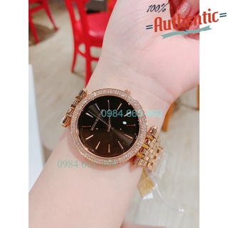 Đồng hồ nữ michael kors darci pavé rose mk3402