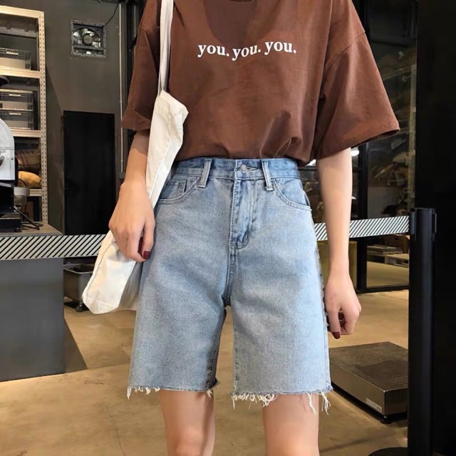 Quần short lửng jean | BigBuy360 - bigbuy360.vn