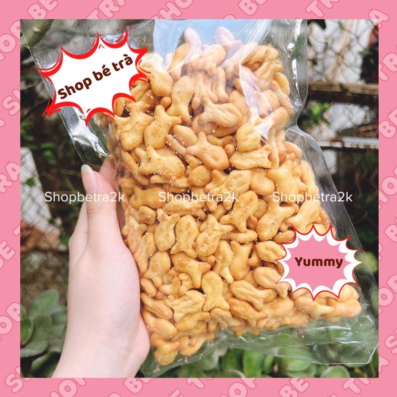 Bánh cá mặn |gói lớn tự chụp|