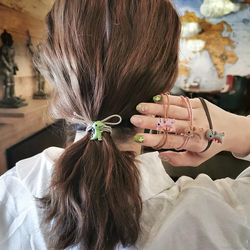 Dây Cột Tóc Cao Su Hoạ Tiết Hoạt Hình Đáng Yêu