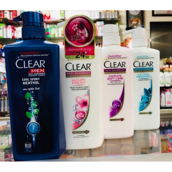 Dầu gội Clear 450ml từ Thái Lan | BigBuy360 - bigbuy360.vn