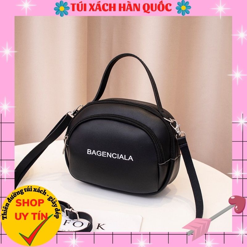 Túi mini đeo chéo da mềm khóa siêu xinh 256