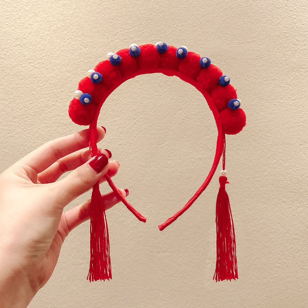 Cài tóc phối tua rua nhiều kiểu dáng phong cách Trung Hoa cho nữ