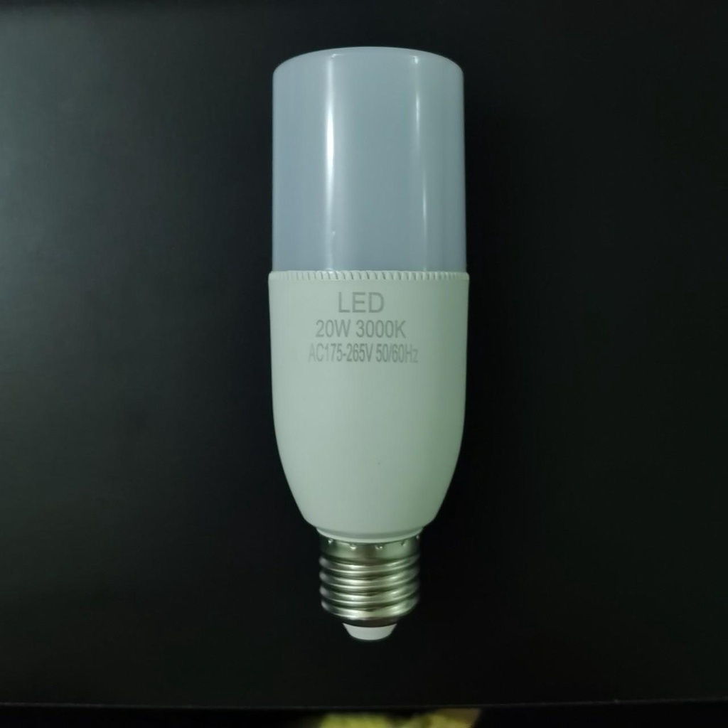 GIÁ SỈ  Đèn Led Trụ 20w Chuôi E27 ÁNH SÁNG VÀNG Nhỏ Gọn, Tiện Lợi Sử Dụng Gia Đình, Đèn Studio Gắn Softbox 4 Chuôi