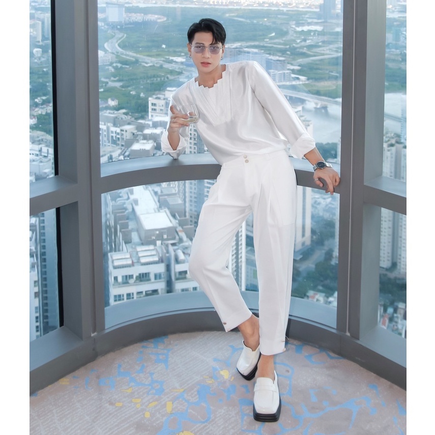 Áo sơ mi cổ xếp nam - JOSHY LONG TEE