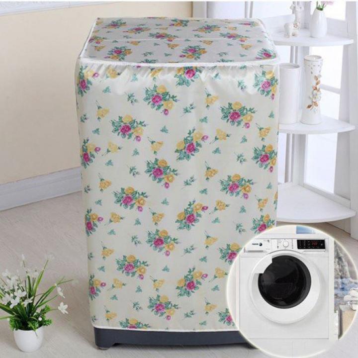 áo trùm máy giặt cửa trước