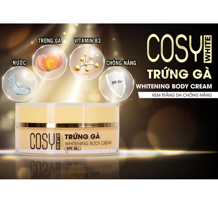 Kem body whitening cream chiếc xuất trứng gà dưỡng trắng da toàn thân COSY WHITE 250g | BigBuy360 - bigbuy360.vn