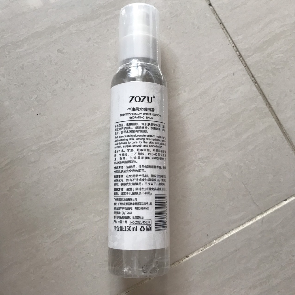 [ HCM ] Xịt Khoáng Bơ Cấp Ẩm Làm Dịu Làn Da Giữ Da Căng Mọng - 150ml | BigBuy360 - bigbuy360.vn