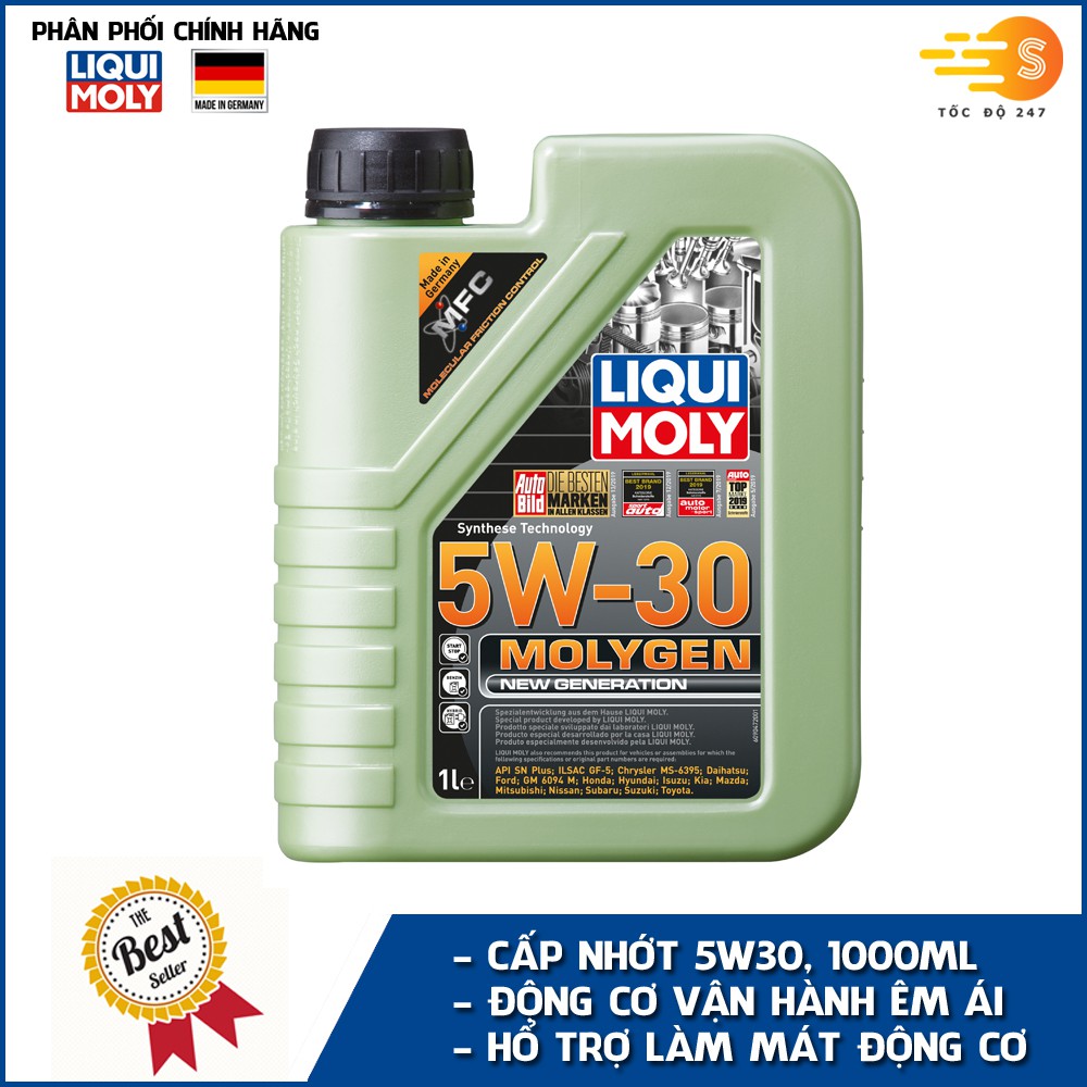 Dầu nhớt tổng hợp xe ga Molygen Liqui Moly 1L 5W30