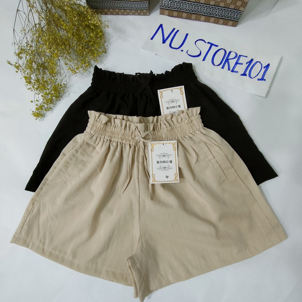Quần đùi nữ đũi cao cấp, quần short nữ mặc nhà nu.store101 | BigBuy360 - bigbuy360.vn