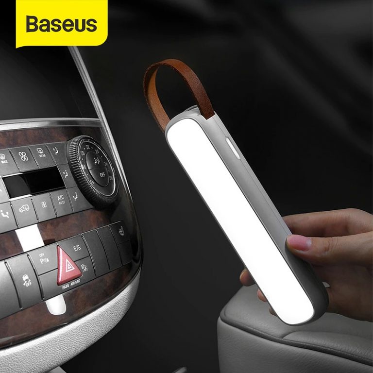 Baseus -BaseusMall VN Đèn pin sạc năng lượng mặt trời đa năng Baseus Solar Emergency Car Flashlight