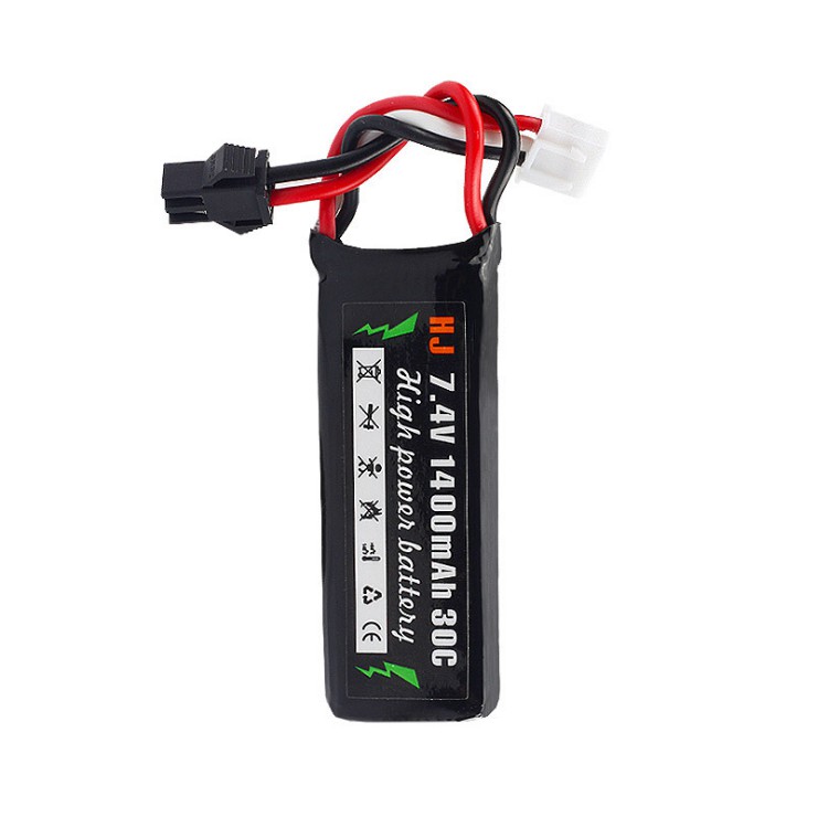 Pin 7.4v 1400mah 30C cho xe mô hình điều khiển từ xa