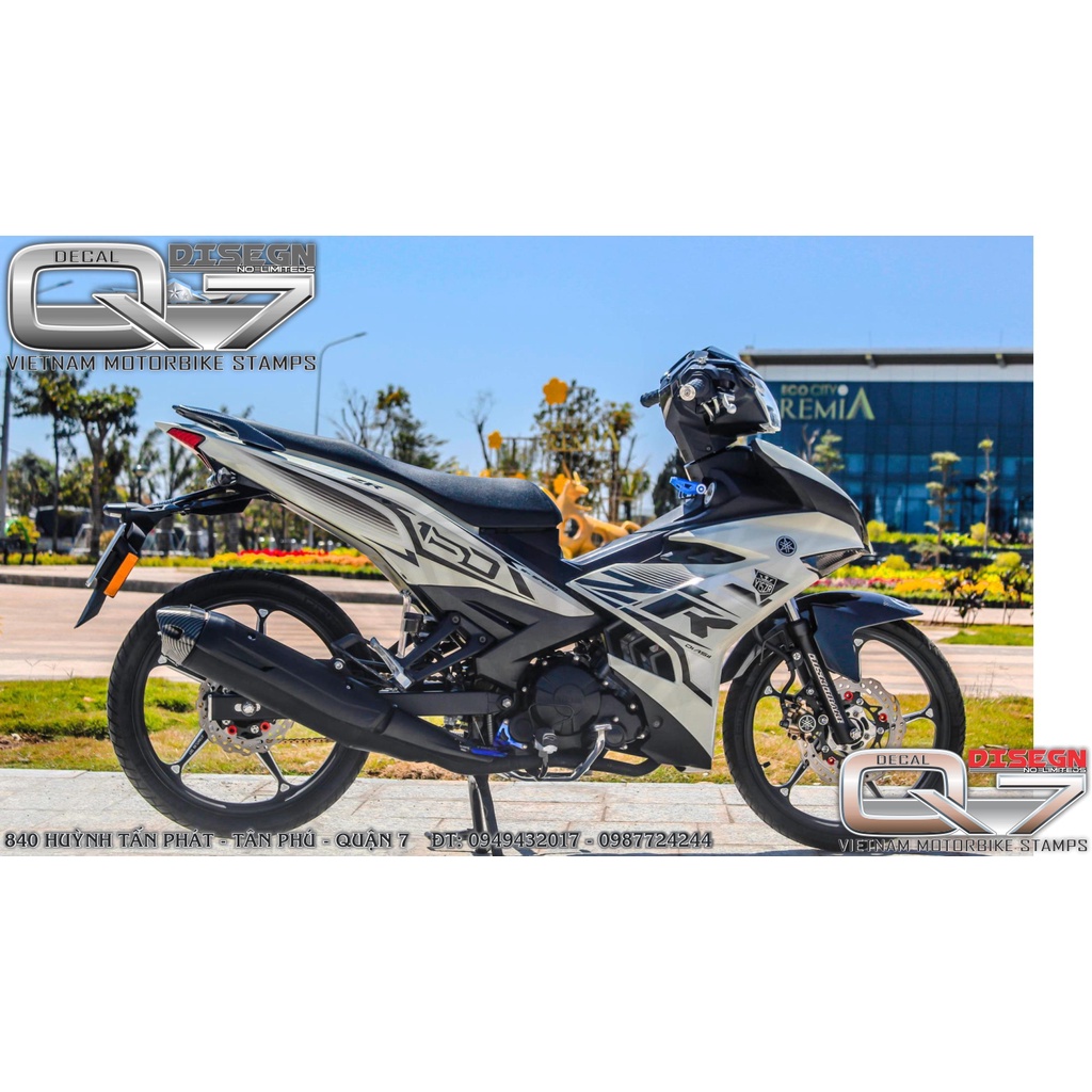 Tem Rời EXCITER 150 Y15ZR XE TRẮNG