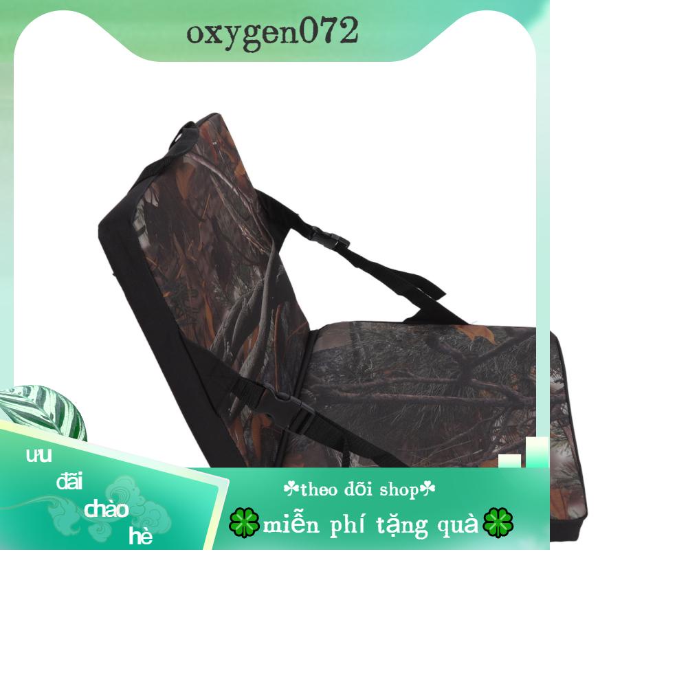 Oxygen072 Kneeling Pad Foldable Thickened Soft Foam Kneeler Sit Cushion with Backrest for Gardening Camping Fishing