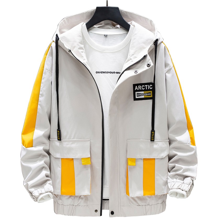 Áo Khoác Nhẹ Nam Thu Đông ARCTIC Phối Túi Kẻ Sọc Hot Trend 2020 Thời Trang ZENKODLMEN AO KHOAC NAM 127 | BigBuy360 - bigbuy360.vn