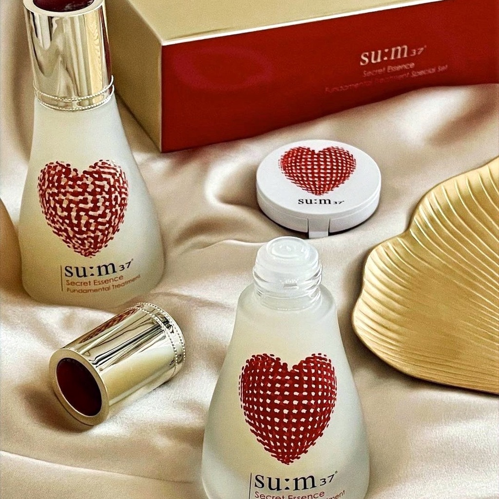 Set Nước Thần Su:m37 Secret Essence Fundamental Treatment Heart To Heart Edition 6pcs