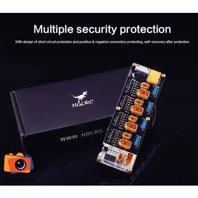 HGLRC Thor Lipo Battery Balance Charger Board Pro 40A XT60 XT30 Plug 2-6S
