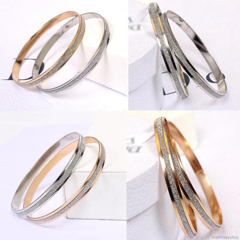 Vòng tay hợp kim thiết kế đơn giản thời trang cho nữ