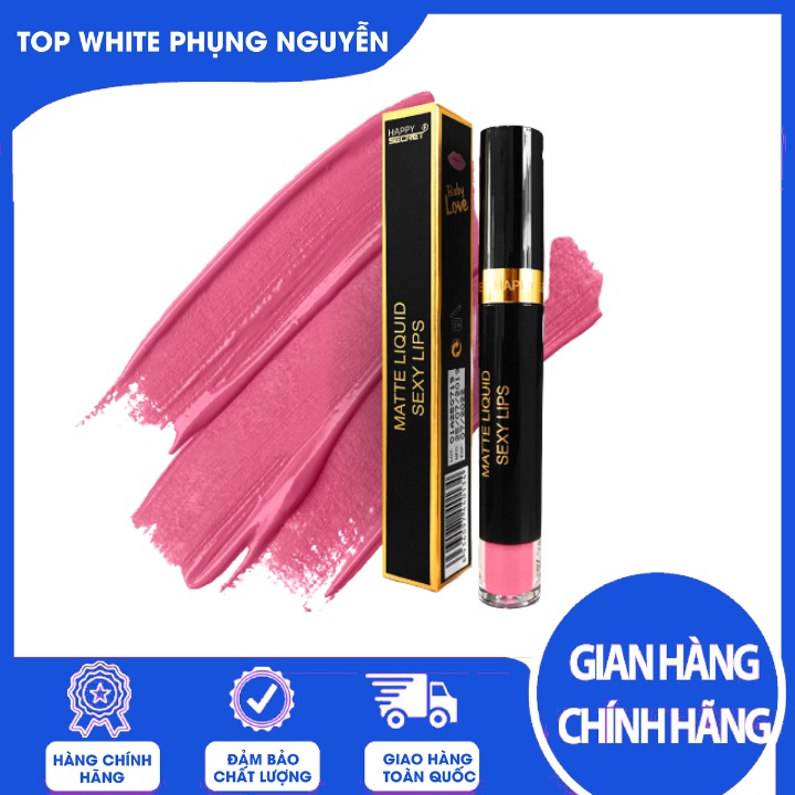 Son Lì Không Trôi Matte Liquid Sexy Lips Baby Love 001