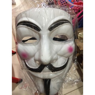 mặt nạ hoá trang halowen : mặt nạ hacker .