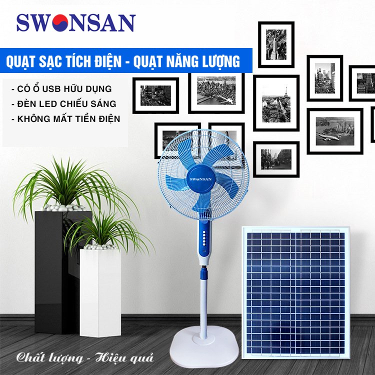 QUẠT NĂNG LƯỢNG MẶT TRỜI SWONSAN BSC – 40NL