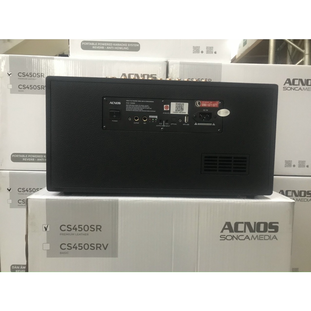 Loa di động Acnos KBeatBox CS450SR New 2022