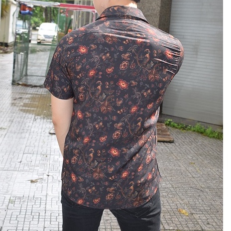 Áo Sơ Mi Đi Biển Cộc Tay  OT 09 Áo Sơ Mi Lụa Nam Chất Lụa Đũi Chất Lượng Cao Mang Đến Cho Người Mặc Thoải Mái Dễ Chịu
