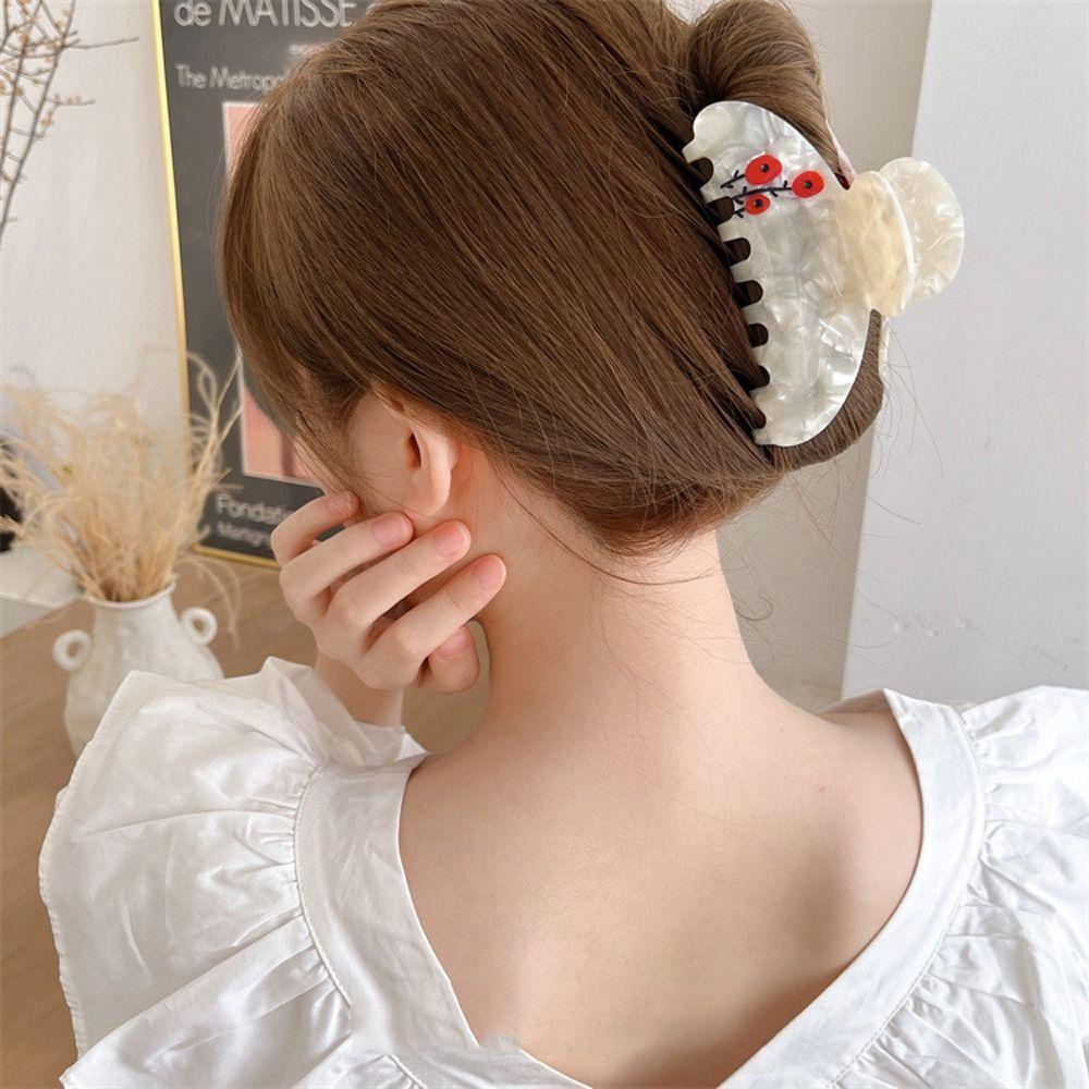 Kẹp Tóc Nhỏ Hình Hoa Phong Cách Trung Quốc Ngọt Ngào Cho Nữ