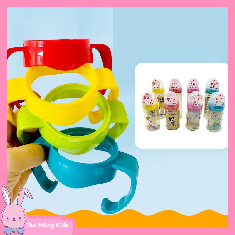 Tay cầm binh sữa Pigeon cổ rộng 160ml và 240ml