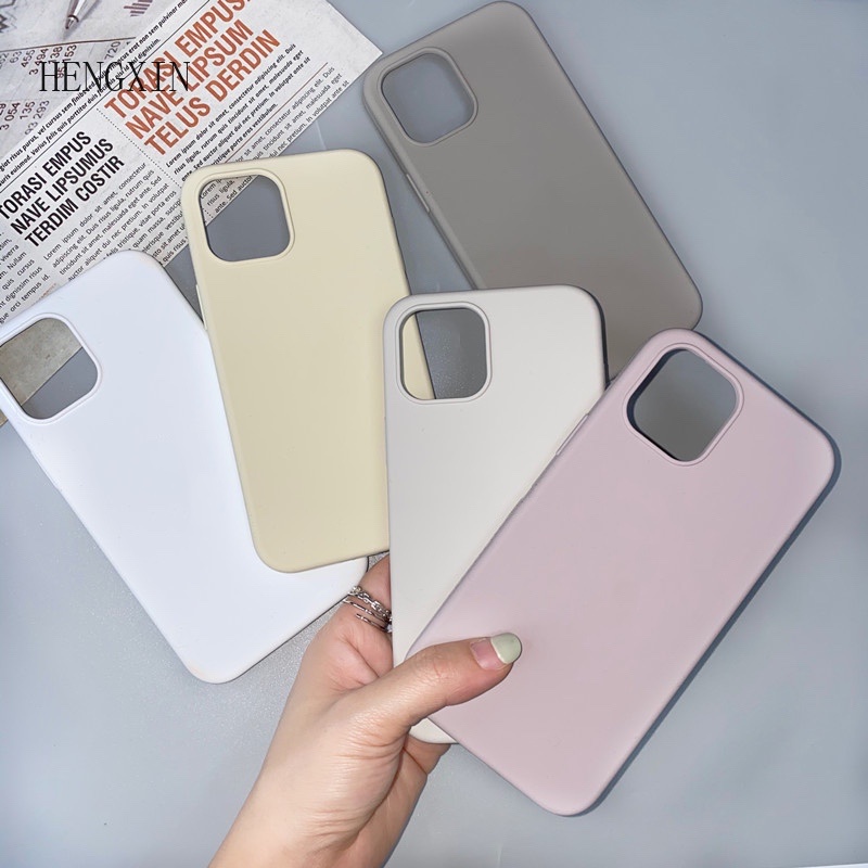 Silicone TPU Anti-Slip Phone Case For iPhone 6 6s 7 8 plus x xs xr xsmax 11 11pro 11promax