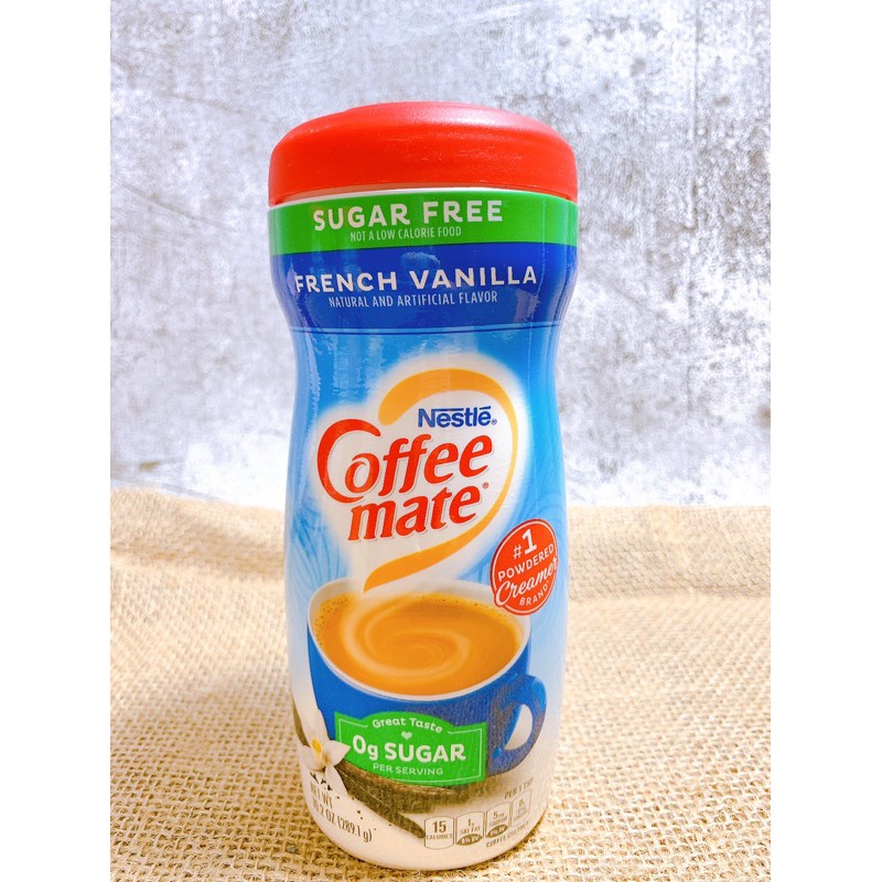 Bột kem Coffee Mate không đường ( sugar free) ăn kiêng, eat clean, keto, gymer