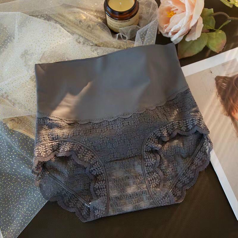 Che tên sp, chọn màu, size - Quần lót su lụ.a ren cạp cao mềm mịn 331