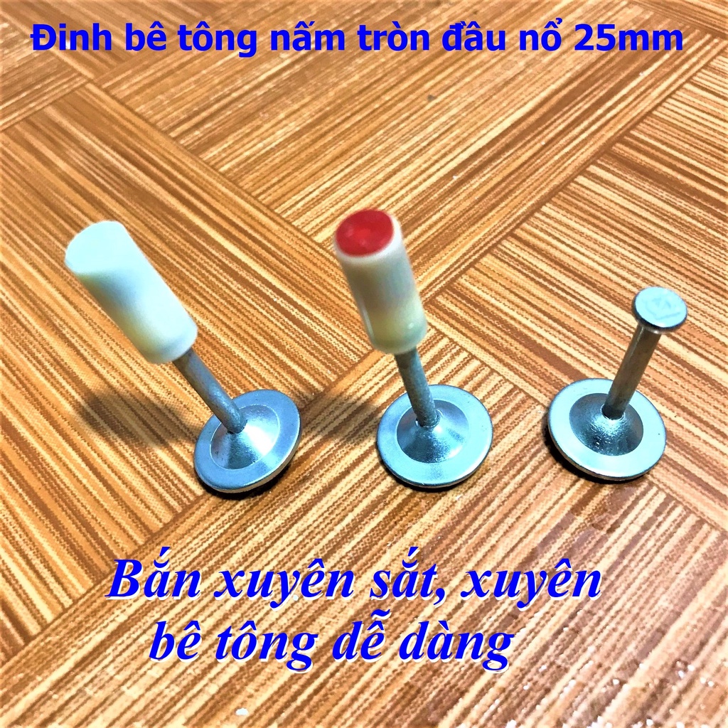 Đinh Cho Máy Bắn Ti Ren Trần Mini  GEWGOSI - Chuyên Dụng Thi Công Điện Nước, Thạch Cao, Điều Hòa
