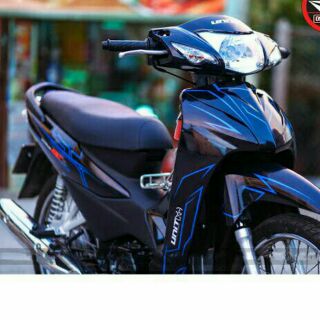 Tem trùm wave alpha đen xanh lighting