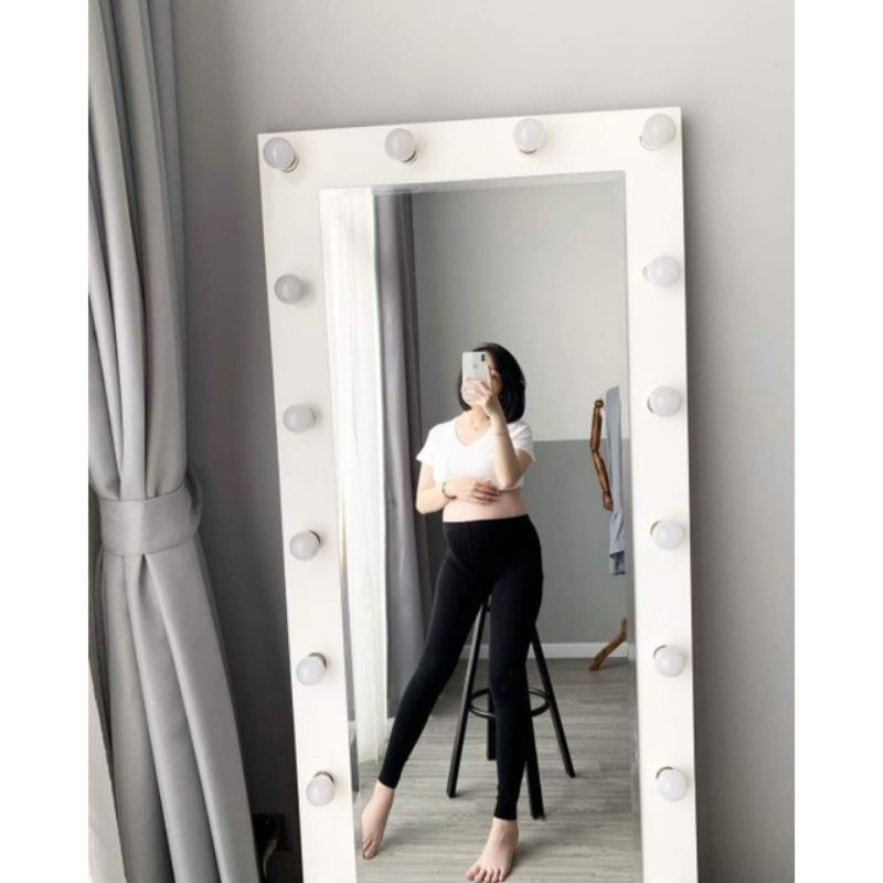 {Bigsize 2XL} BẦU BÍ THỎAI MÁI NHA [THUN THÁI 4 CHIỀU] QUẦN DÀI LEGGING RAINBOW THUN MÁT SIÊU CO GIÃN THÁI LAN