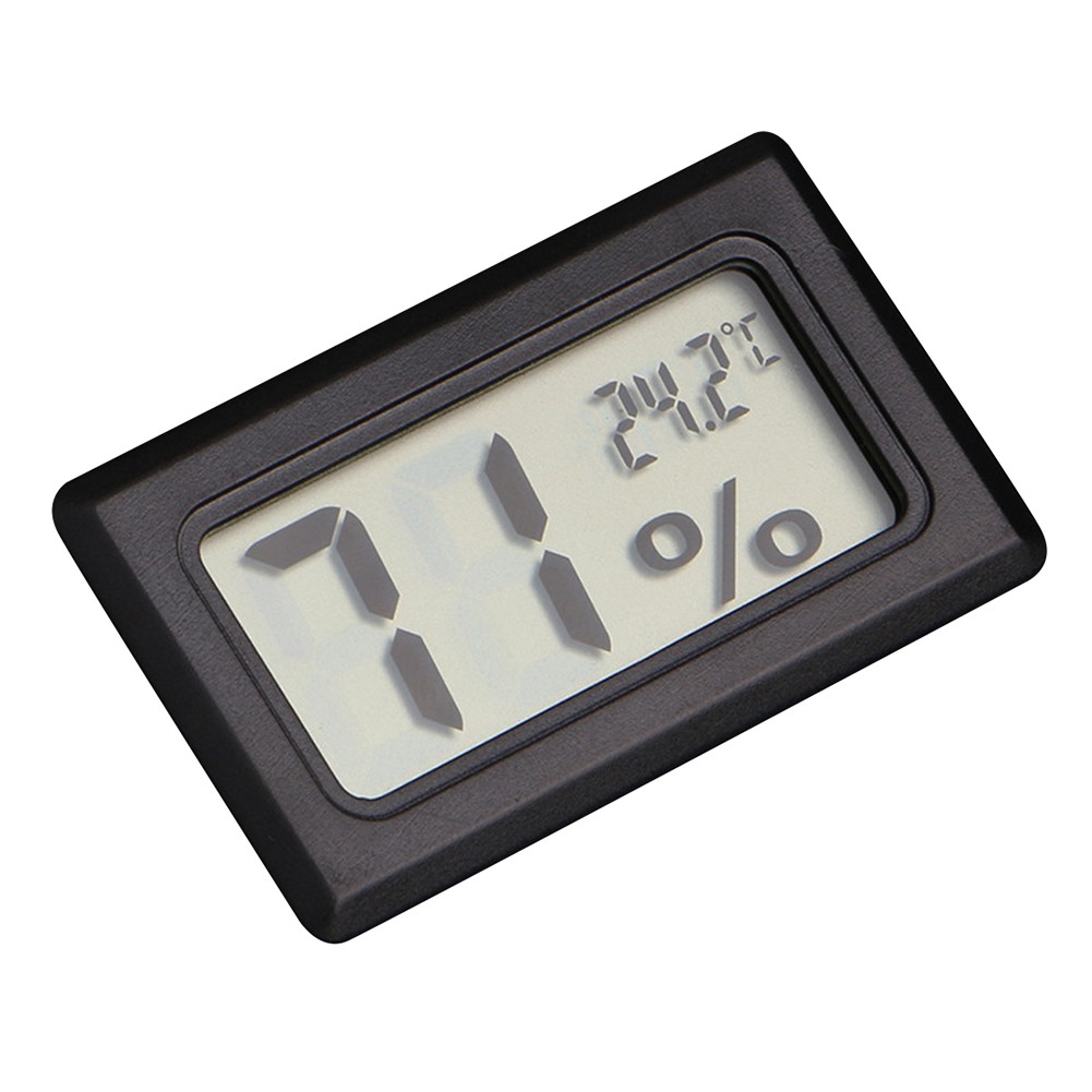 Đồng hồ đo độ ẩm và nhiệt độ không dây màn hình LCD kỹ thuật số tiện dụng