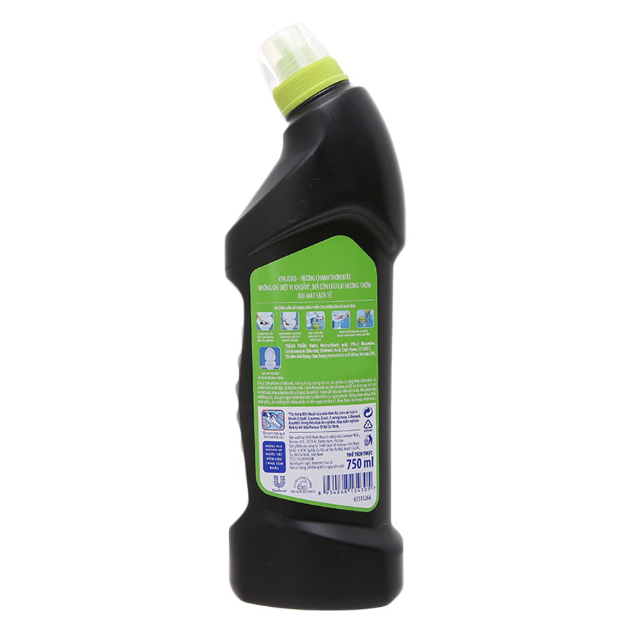 Nước Tẩy Bồn Cầu Vim Zero Chai 750ml