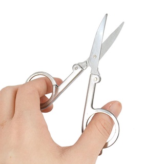 Kéo mini bỏ túi bằng thép không gỉ dạng gập lại được nhỏ gọn