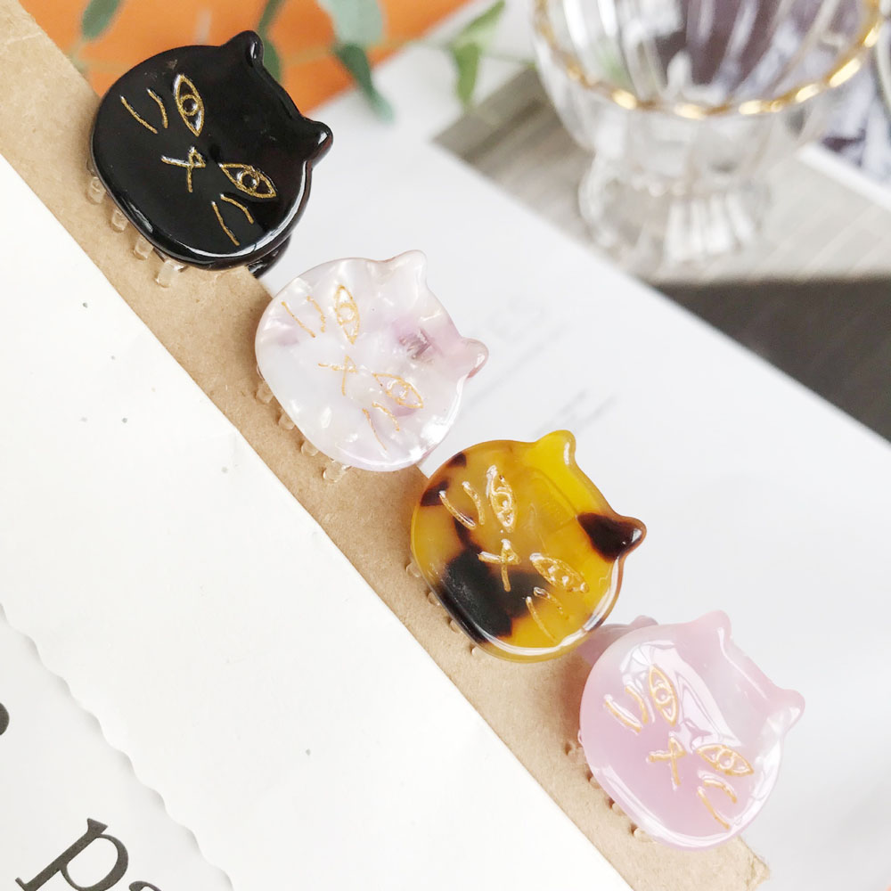 Kẹp Tóc Hình Chú Mèo Dễ Thương Cho Nữ