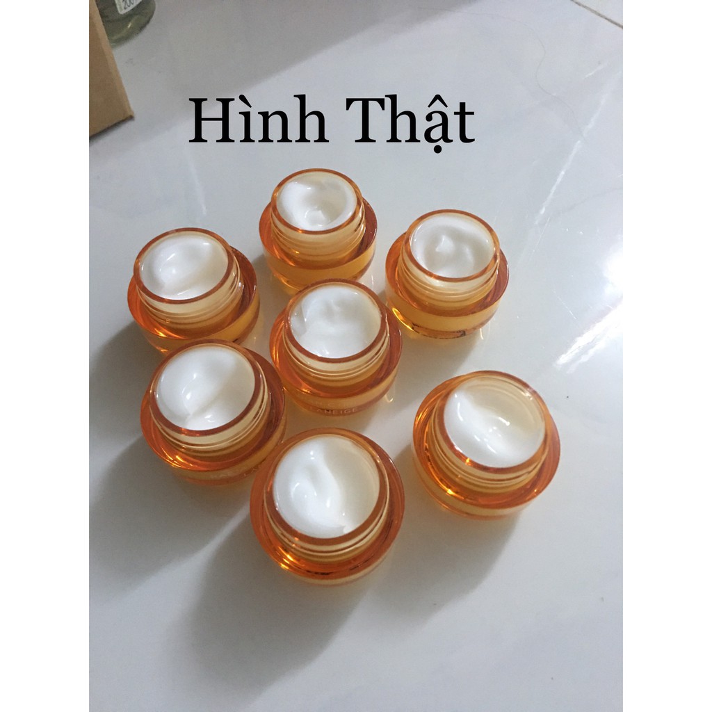 [Mini Size]Kem Dưỡng Ẩm, Dưỡng Trắng Da Mờ Thâm Nám Laneige Radian-C Cream 10ml ( hình thật shop chụp ở cuối )