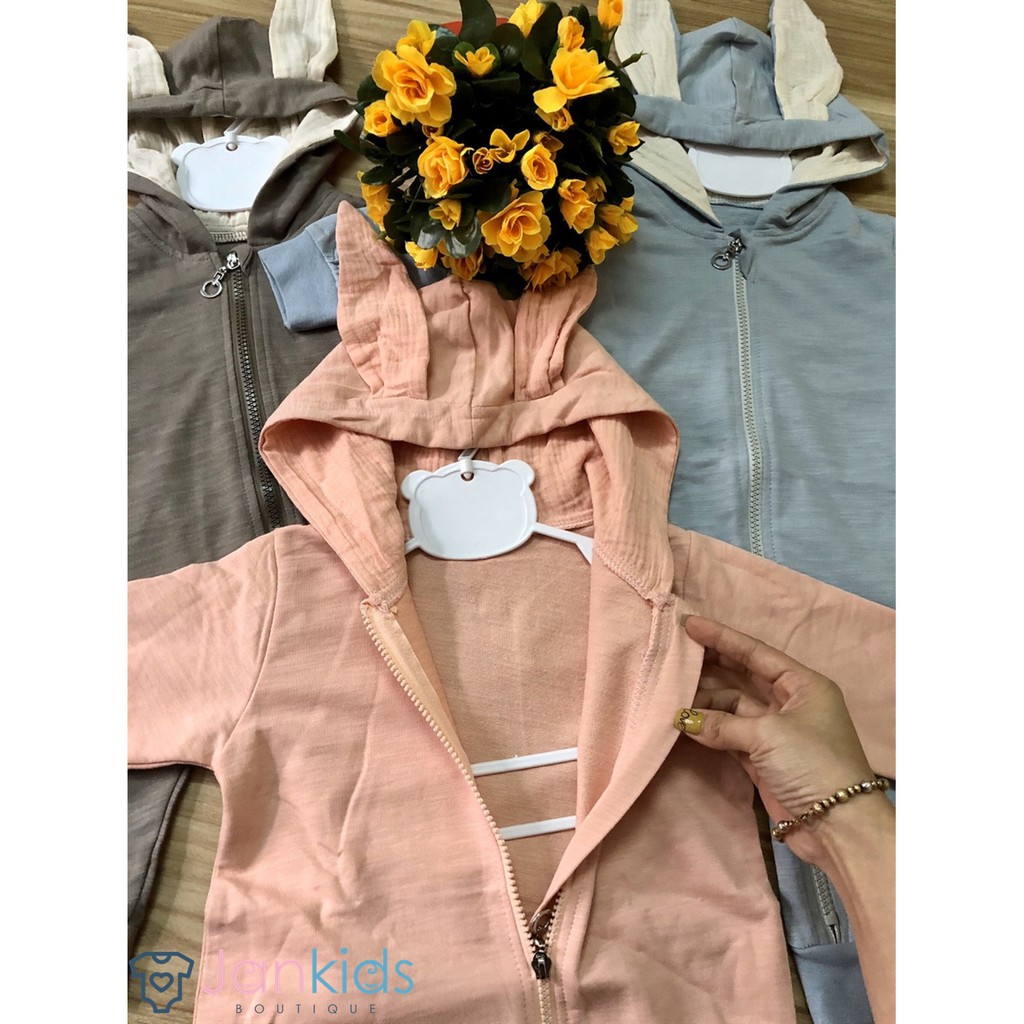 Body tai thỏ đang yêu cho bé trai, bé gái