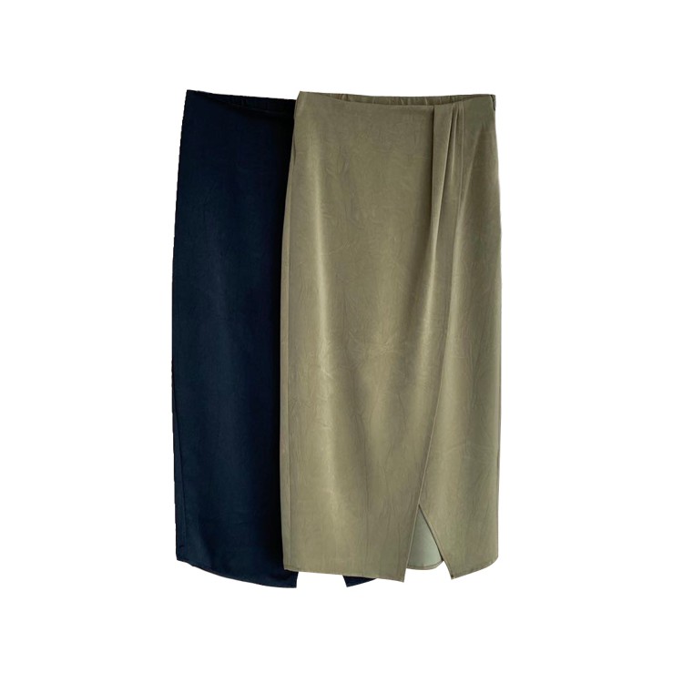 Chân Váy Dài Vạt Chéo Xẻ Cao Siêu Cá Tính - V11 | BigBuy360 - bigbuy360.vn