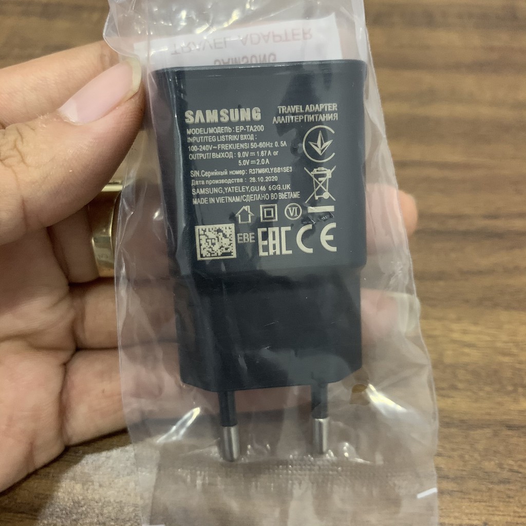 Củ sạc nhanh chính hãng Kava Store 15W S8/S8+/S9/S9+/Note 8/Note 9/S10/S10+