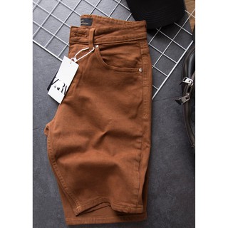 QUẦN SHORT JEAN NÂU