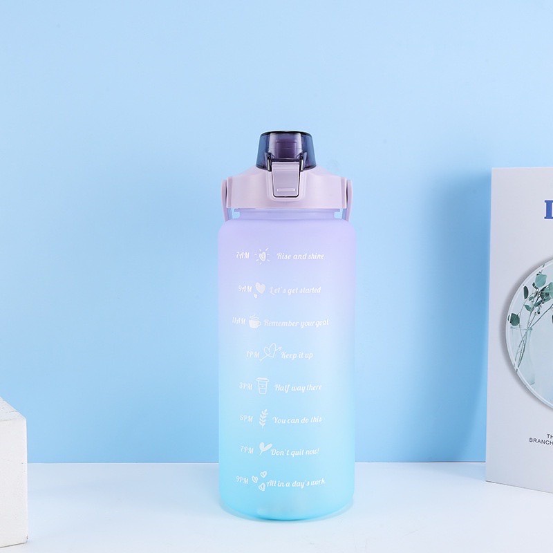 BÌNH NƯỚC 2L CHIA VẠCH  KÈM STICKER
